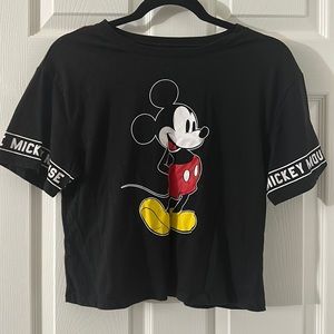 Crop top. Mickey Mouse